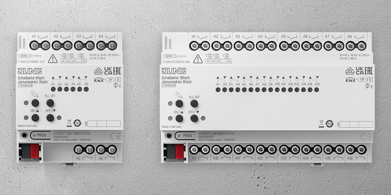 KNX Schalt- und Jalousieaktoren bei Elektro & Blitzschutz Wäsche GmbH in Meinsdorf