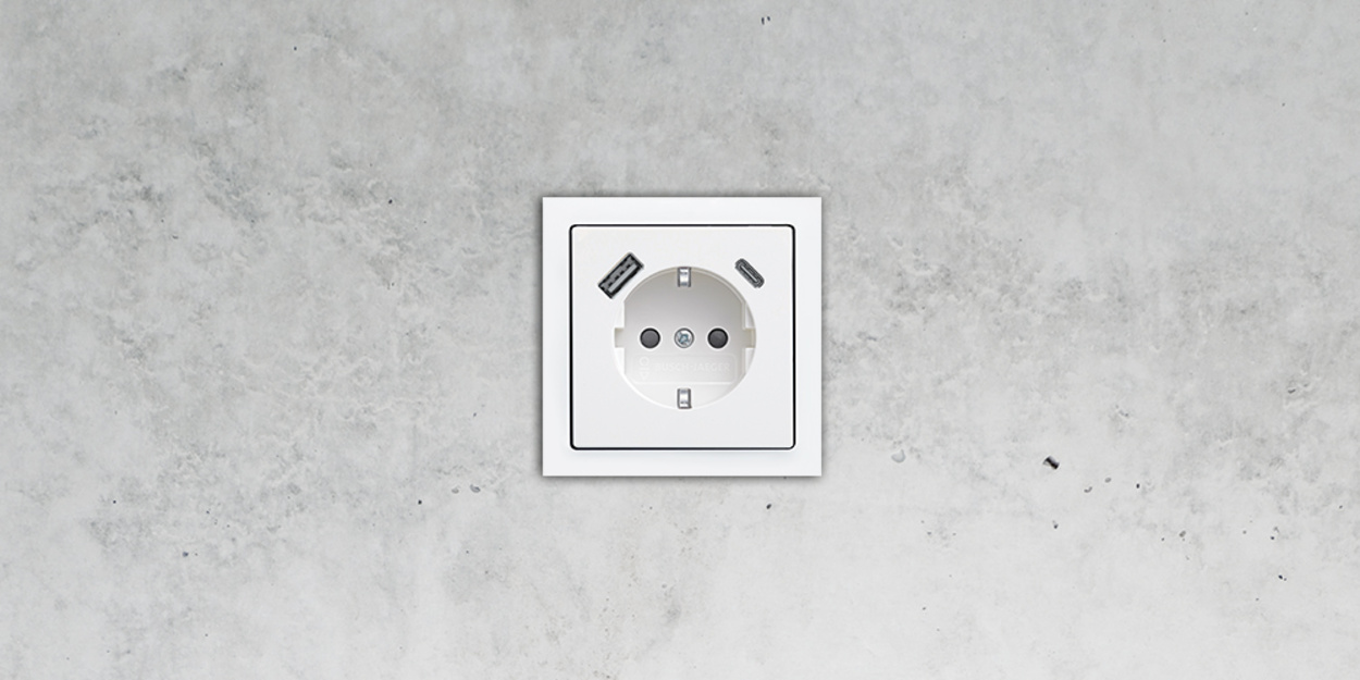 SCHUKO® USB-Steckdose bei Elektro & Blitzschutz Wäsche GmbH in Meinsdorf