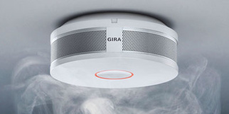 Gira Rauchwarnmelder bei Elektro & Blitzschutz Wäsche GmbH in Meinsdorf